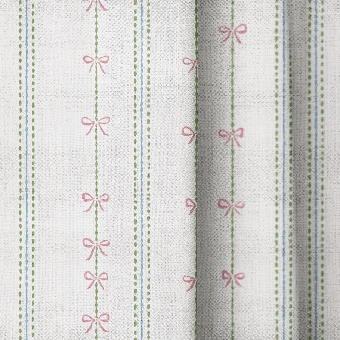 Lucasta Bow - Curtain Panel - The Drapery