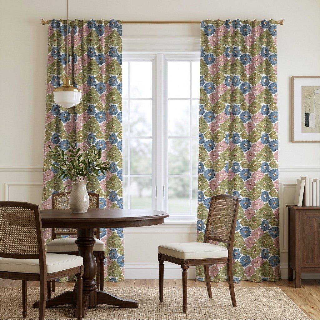 Lucia Blooms - Curtain Panel - The Drapery