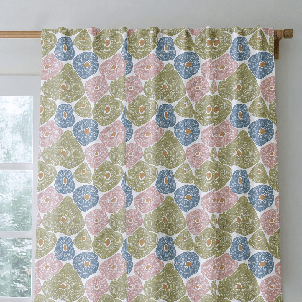 Lucia Blooms - Curtain Panel - The Drapery