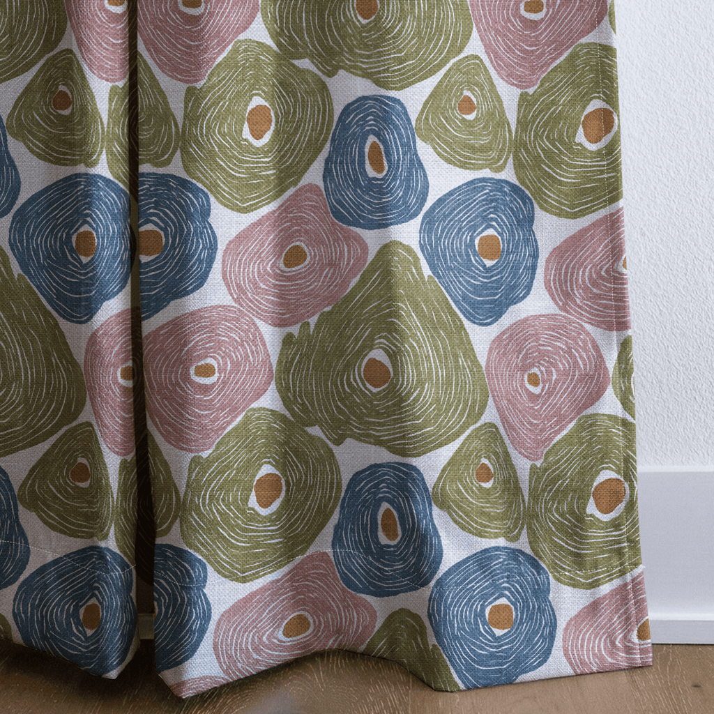 Lucia Blooms - Curtain Panel - The Drapery