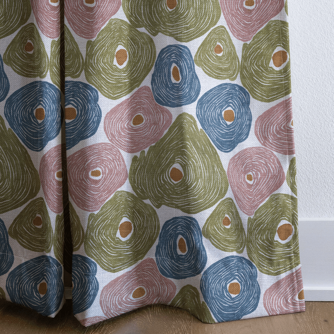 Lucia Blooms - Curtain Panel - The Drapery