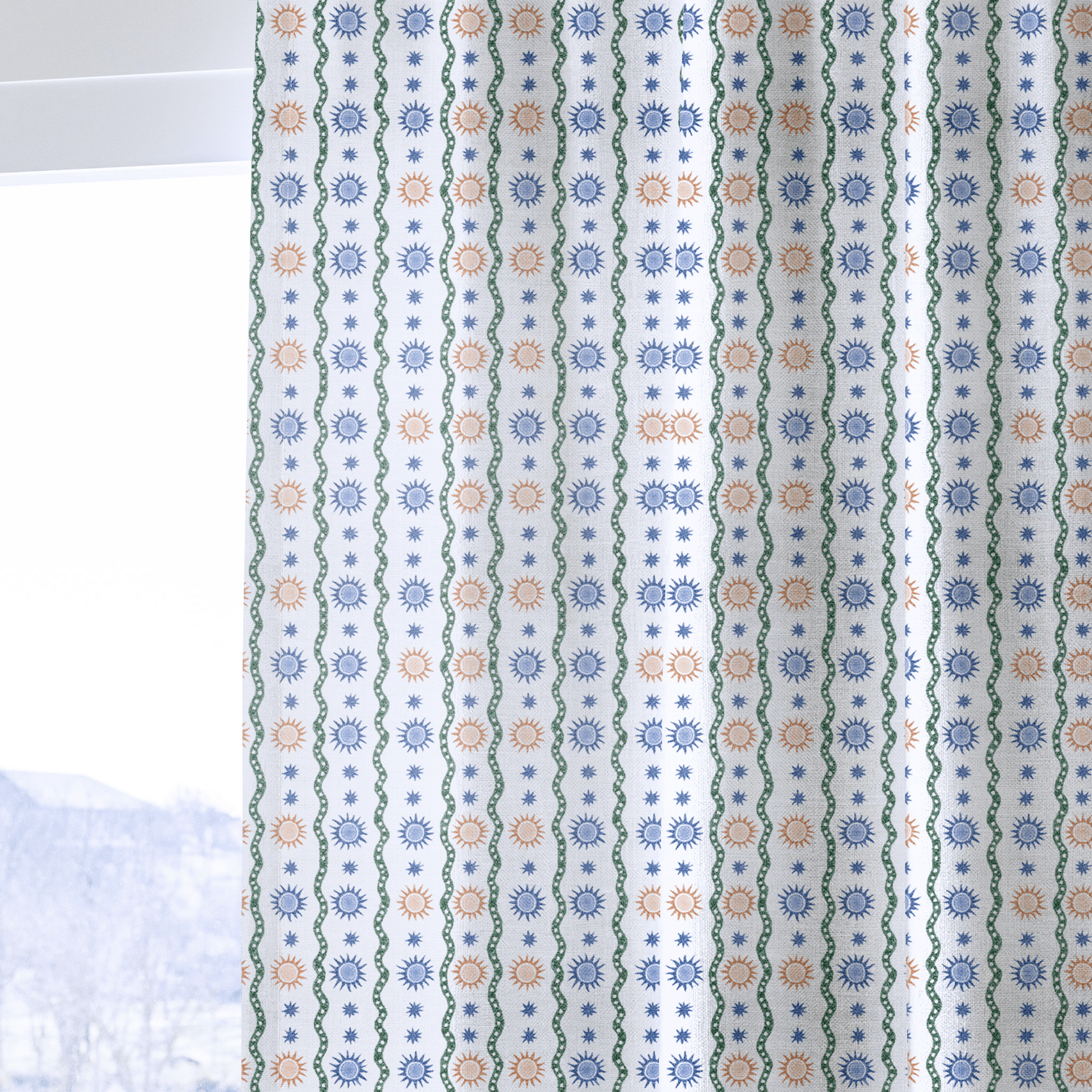 Lucienne Faye - Curtain Panel - The Drapery