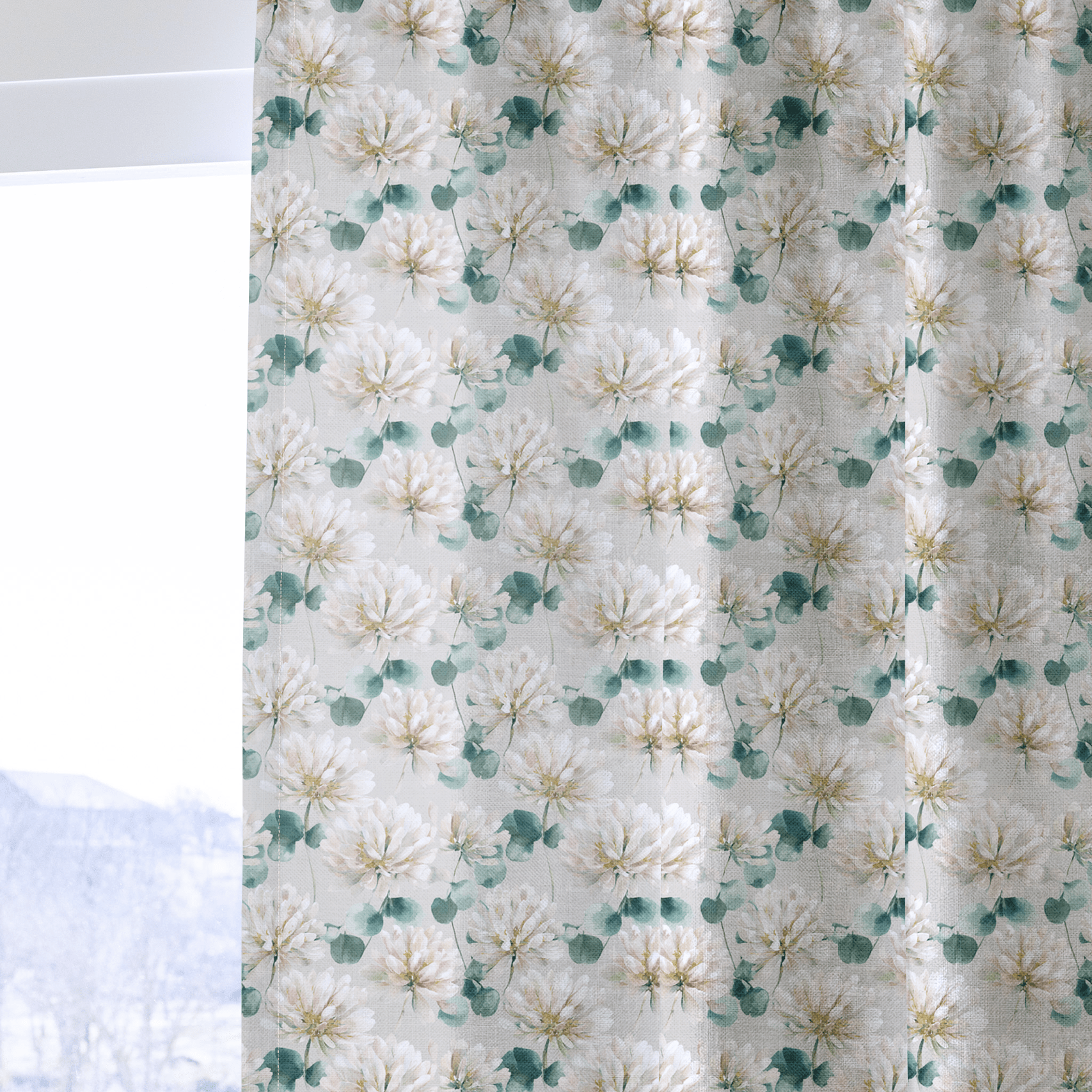Lucky Garden - Curtain Panel - The Drapery