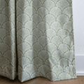 Lula Green - Curtain Panel - The Drapery