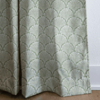 Lula Green - Curtain Panel - The Drapery