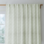 Lula Green - Curtain Panel - The Drapery