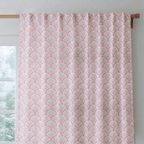 Lula Pink - Curtain Panel - The Drapery