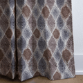 Luna Diamonds - Curtain Panel - The Drapery