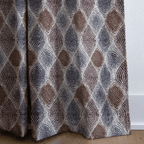 Luna Diamonds - Curtain Panel - The Drapery