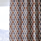 Luna Diamonds - Curtain Panel - The Drapery