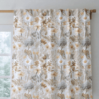 Luna Floral - Curtain Panel - The Drapery