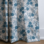 Lunabelle Floral - Curtain Panel - The Drapery