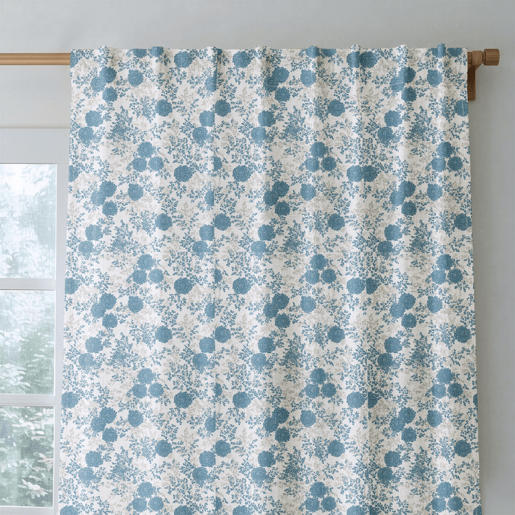 Lunabelle Floral - Curtain Panel - The Drapery
