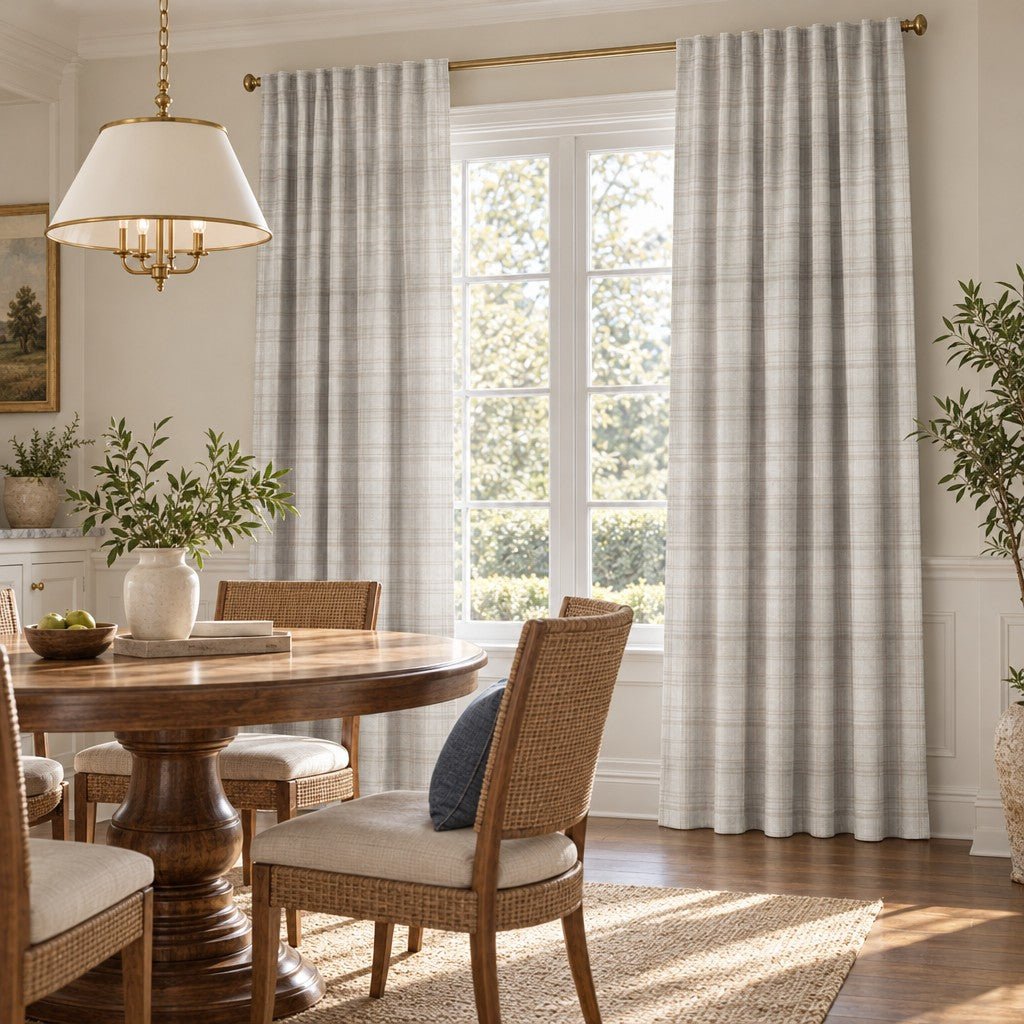 Lyndhurst Cream - Curtain Panel - The Drapery
