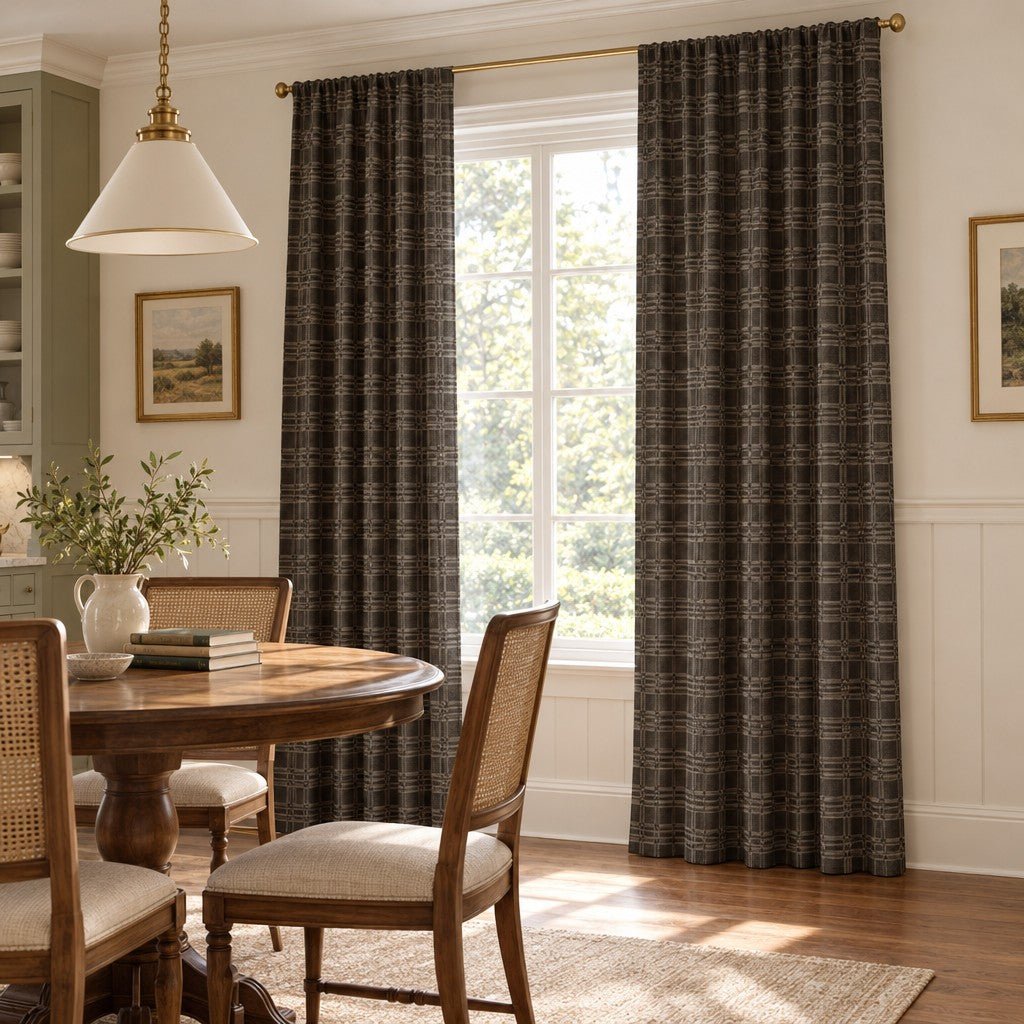 Lyndhurst Toffee - Curtain Panel - The Drapery