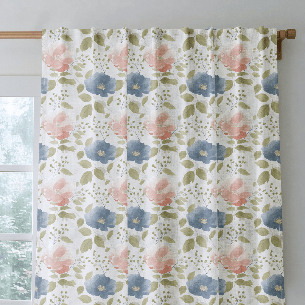 Lysara Blooms - Curtain Panel - The Drapery