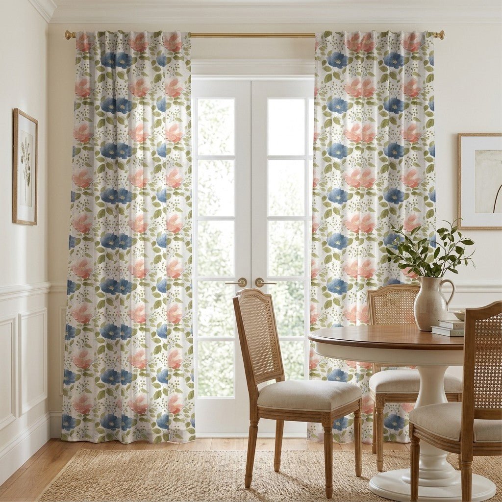 Lysara Blooms - Curtain Panel - The Drapery