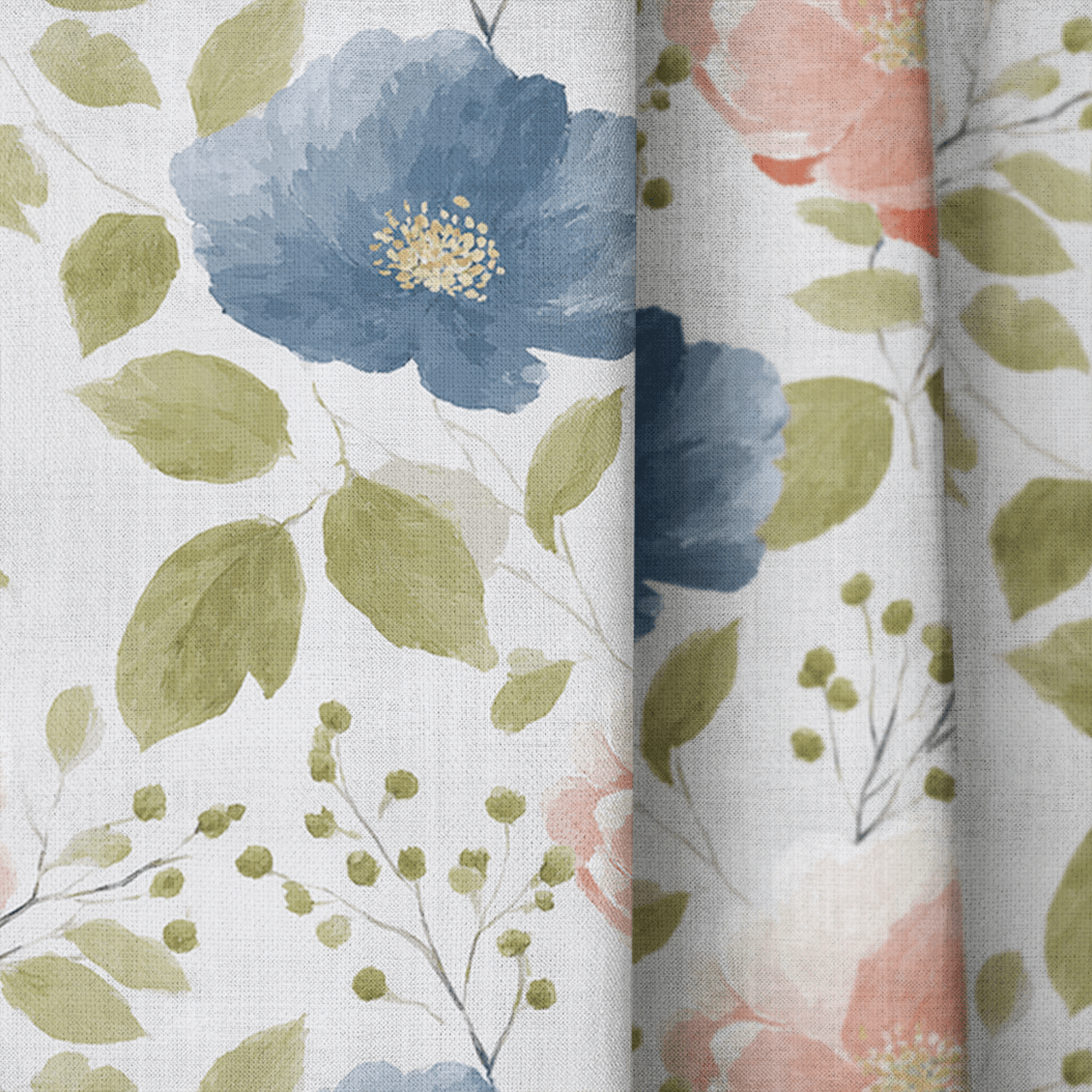 Lysara Blooms - Curtain Panel - The Drapery