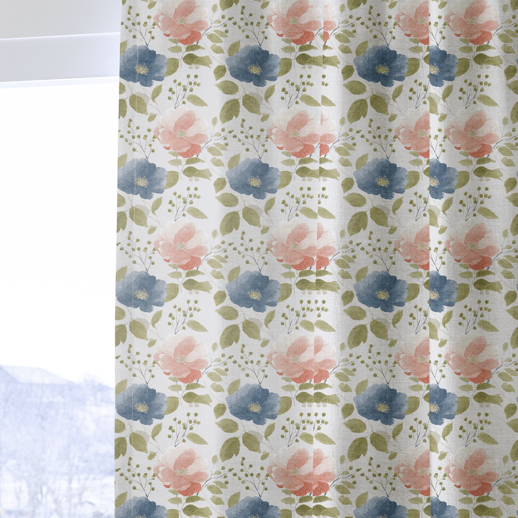 Lysara Blooms - Curtain Panel - The Drapery