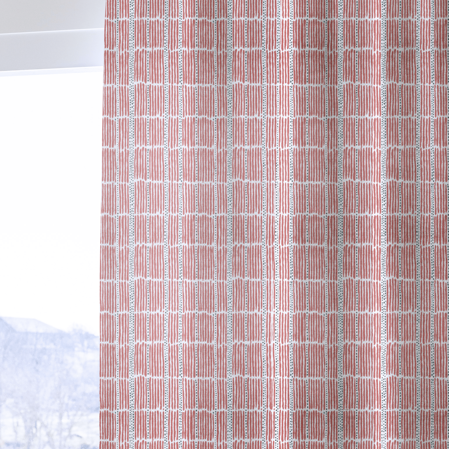 Lystra Stripes - Curtain Panel - The Drapery