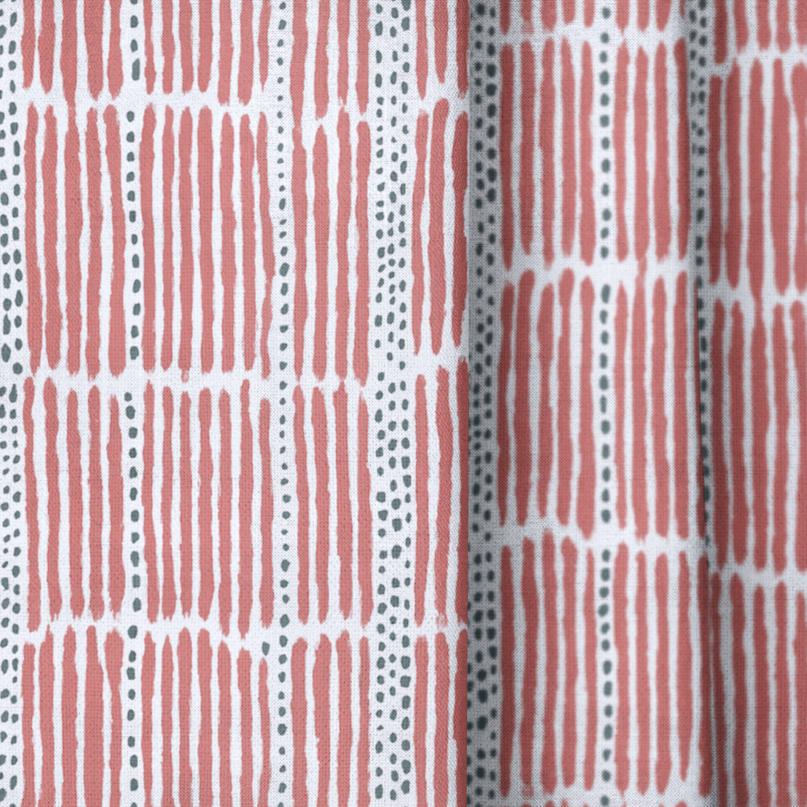 Lystra Stripes - Curtain Panel - The Drapery