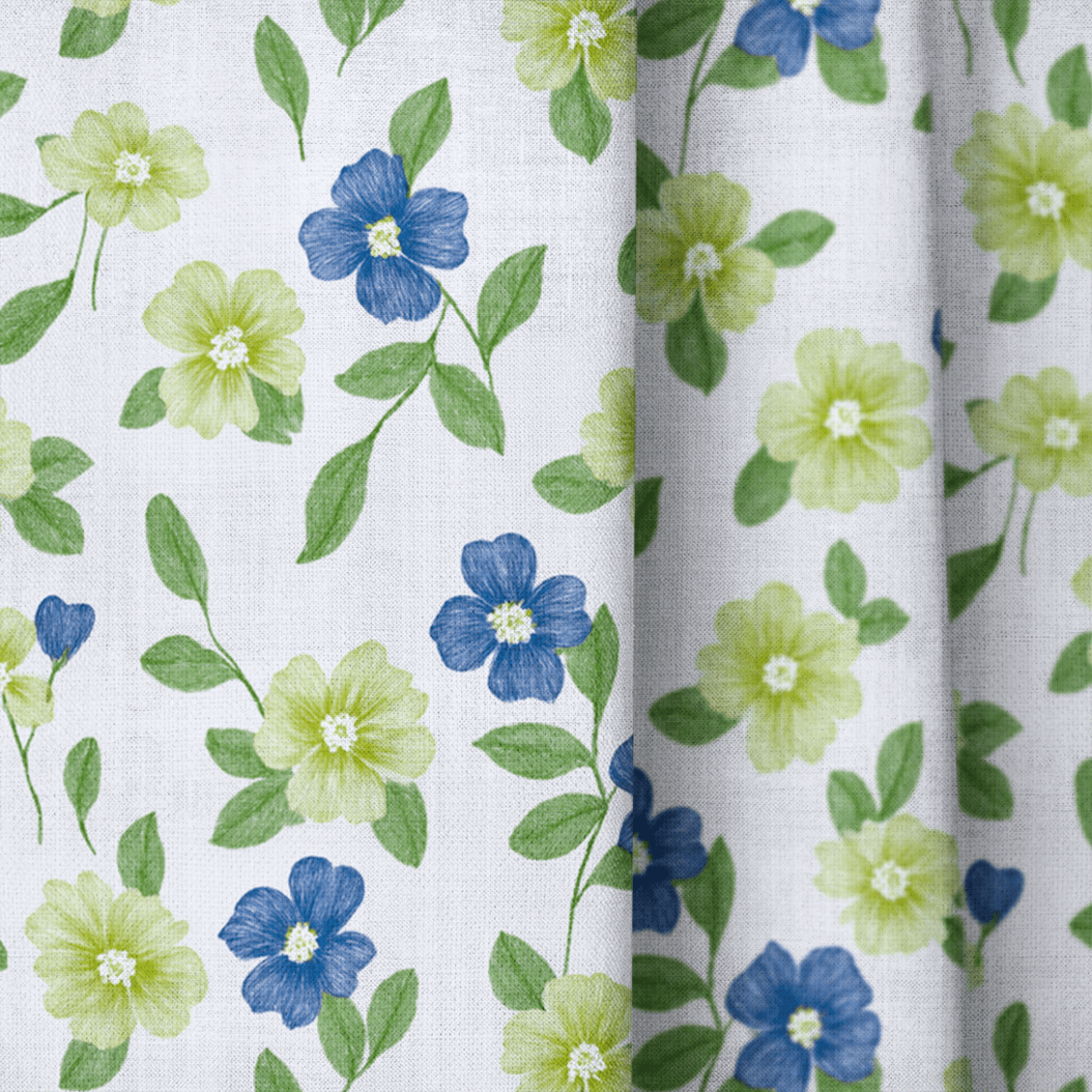 Maddox Blooms - Curtain Panel - The Drapery