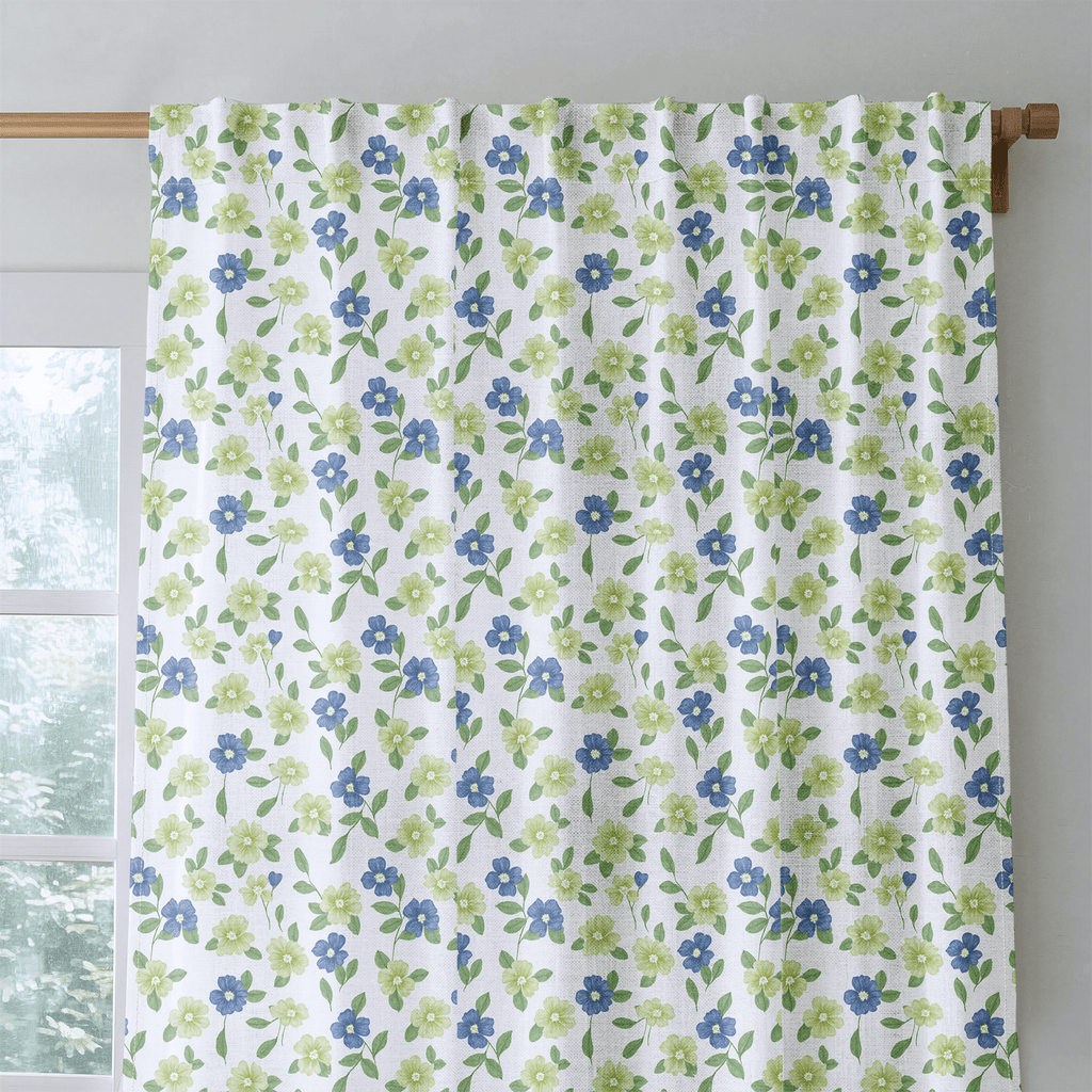 Maddox Blooms - Curtain Panel - The Drapery
