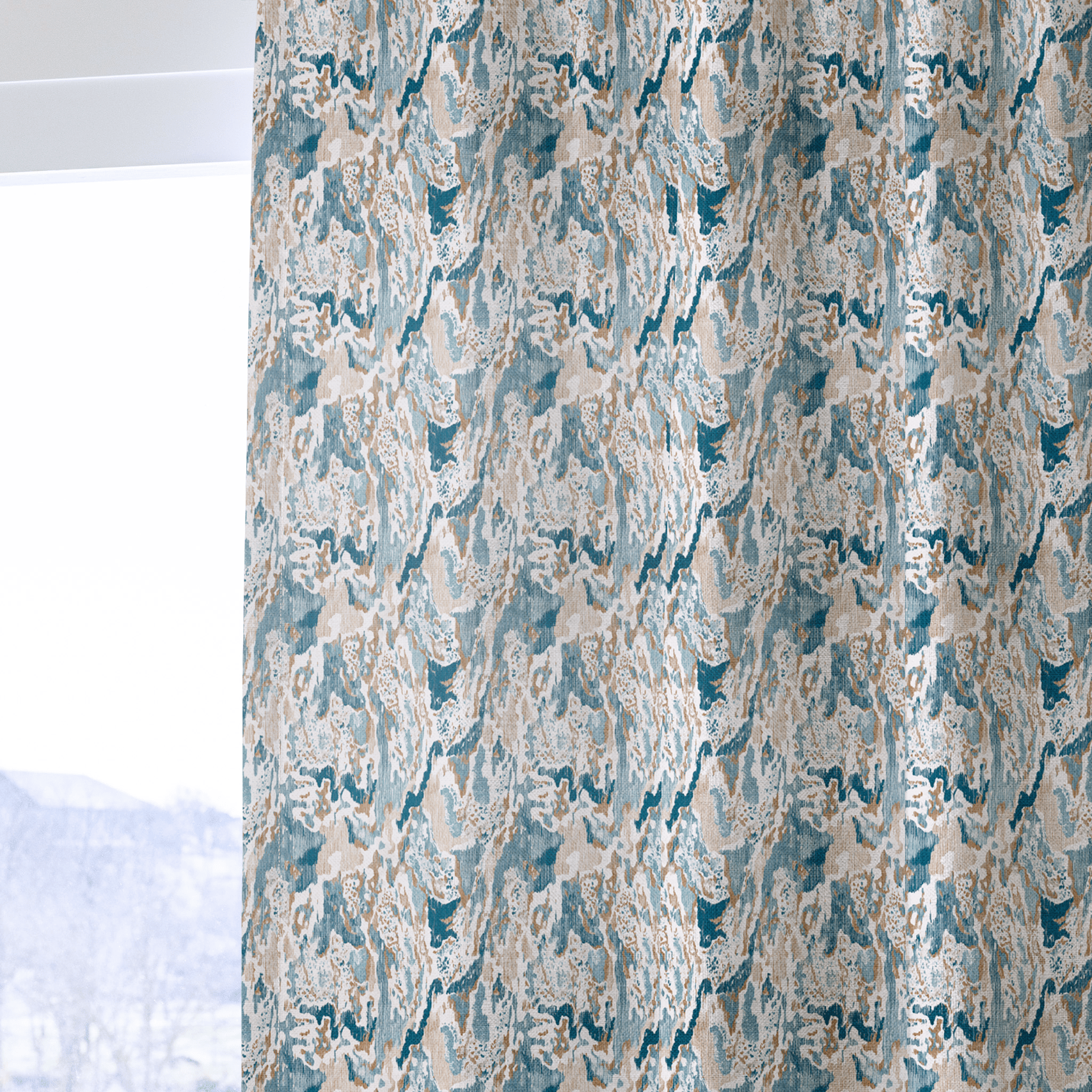 Made a Mark - Curtain Panel - The Drapery