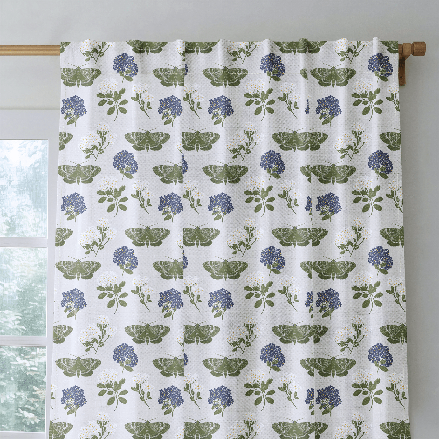 Magness Mot - Curtain Panel - The Drapery