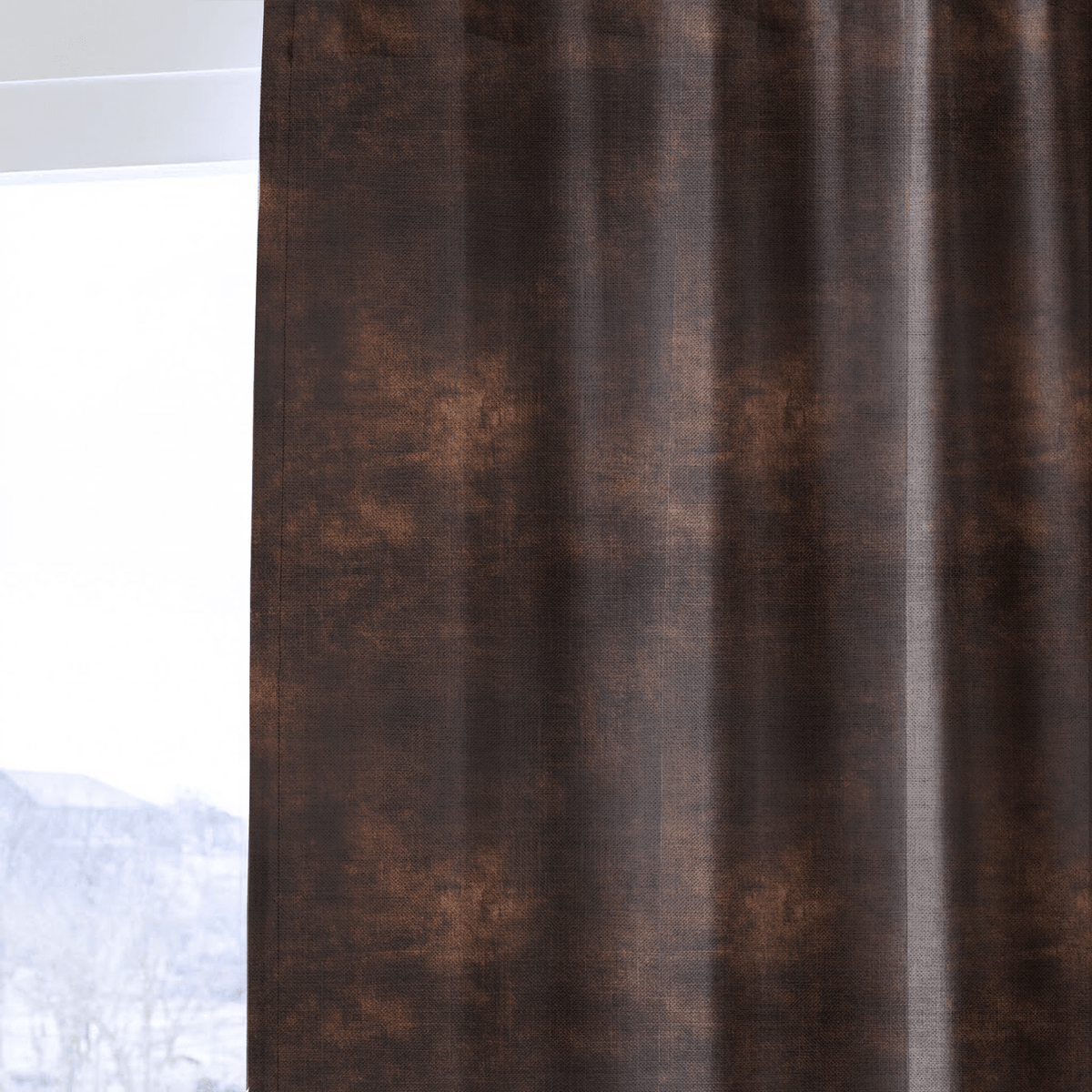 Mahogany Patina - Curtain Panel - The Drapery
