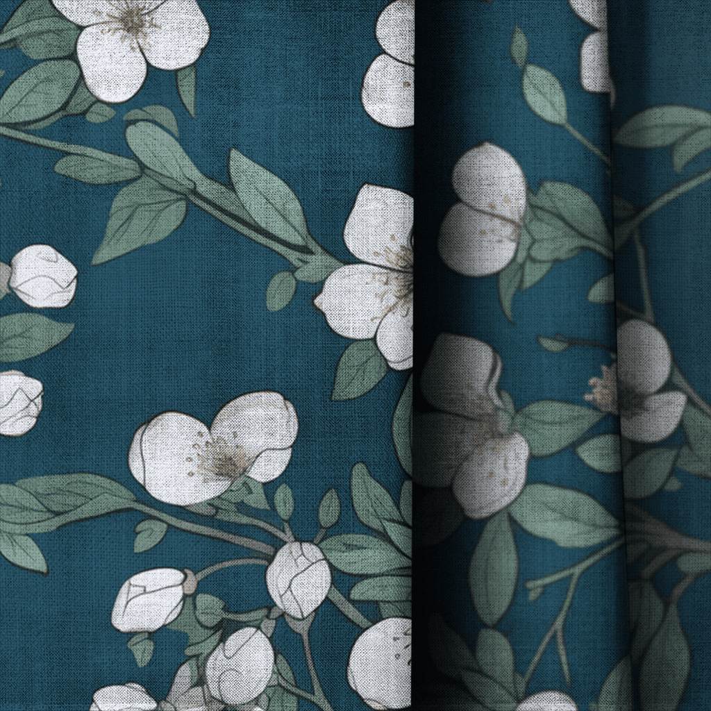 Maisie Floral - Curtain Panel - The Drapery
