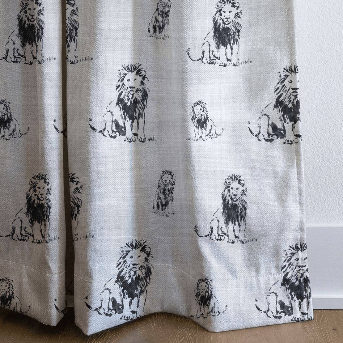 Mane Attraction - Curtain Panel - The Drapery