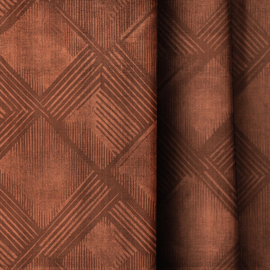 Maple Rust - Curtain Panel - The Drapery
