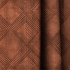 Maple Rust - Curtain Panel - The Drapery