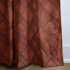 Maple Rust - Curtain Panel - The Drapery