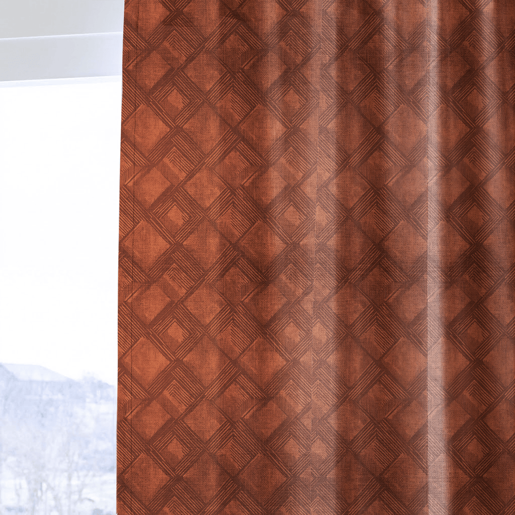 Maple Rust - Curtain Panel - The Drapery