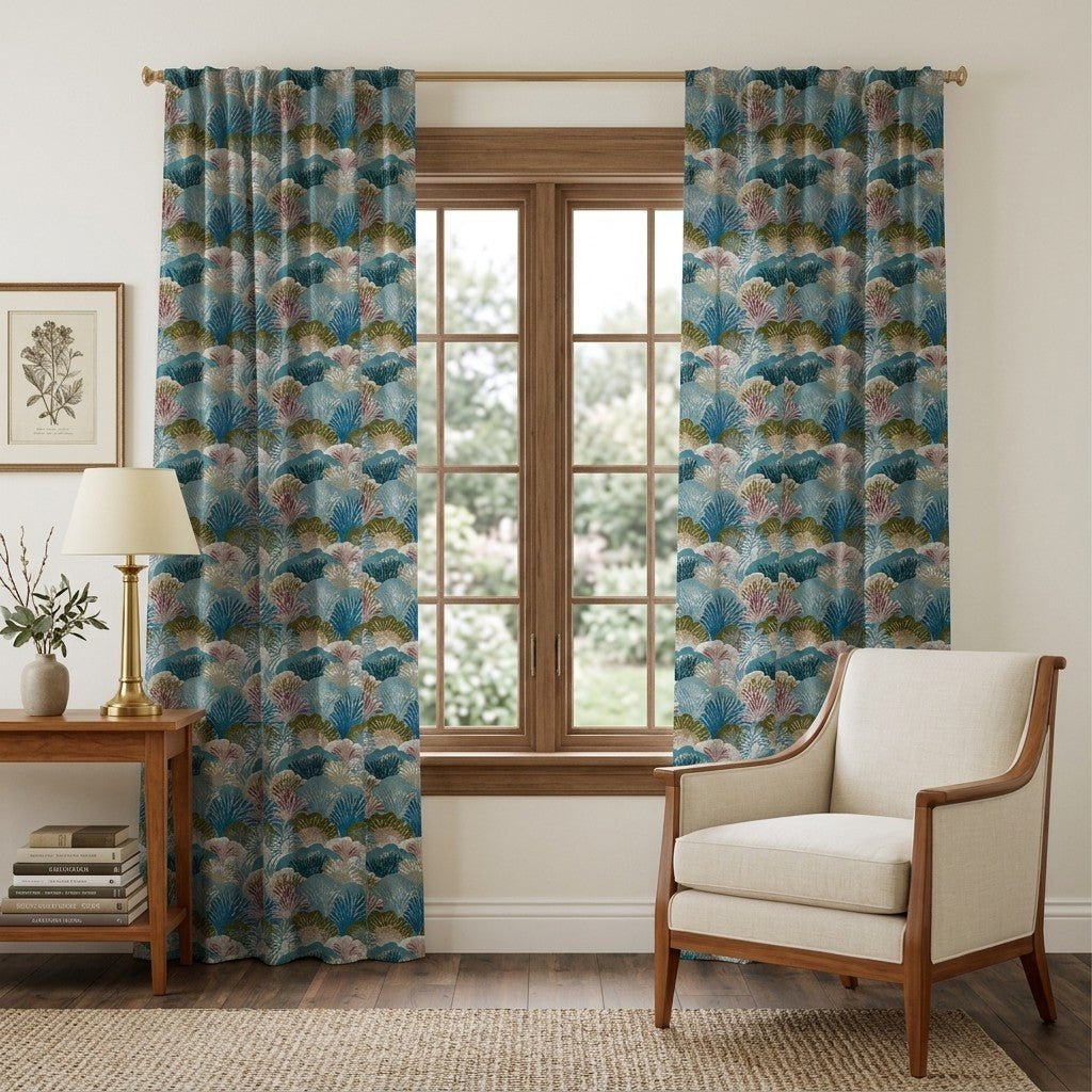 Marble & Mint - Curtain Panel - The Drapery