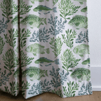 Marcellier Fish - Curtain Panel - The Drapery