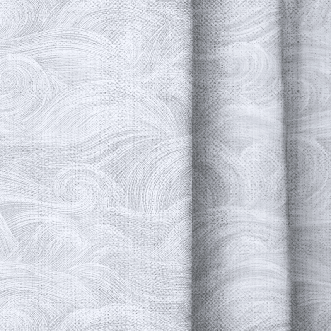 Marcelline Waves - Curtain Panel - The Drapery