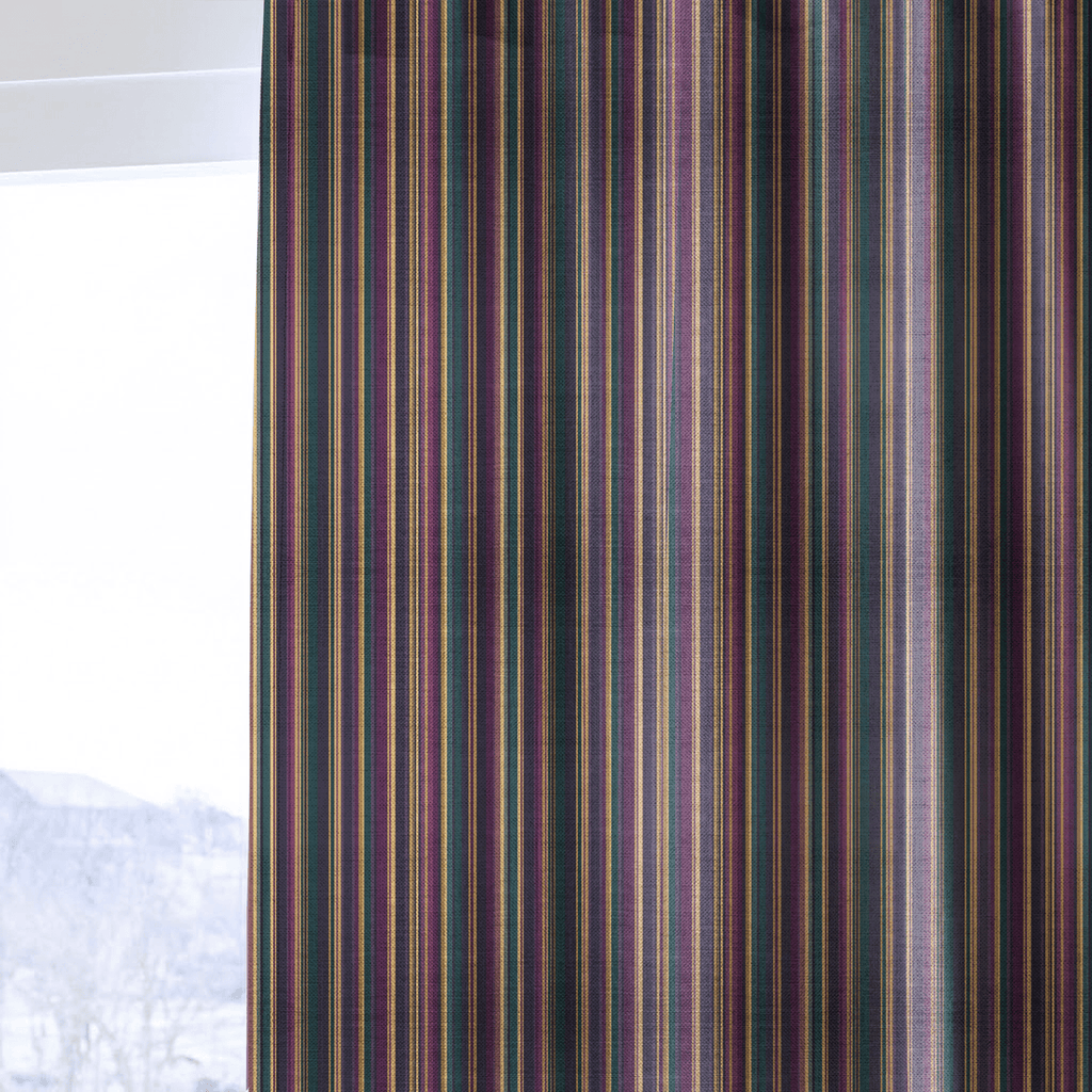Mardi Stripes - Curtain Panel - The Drapery