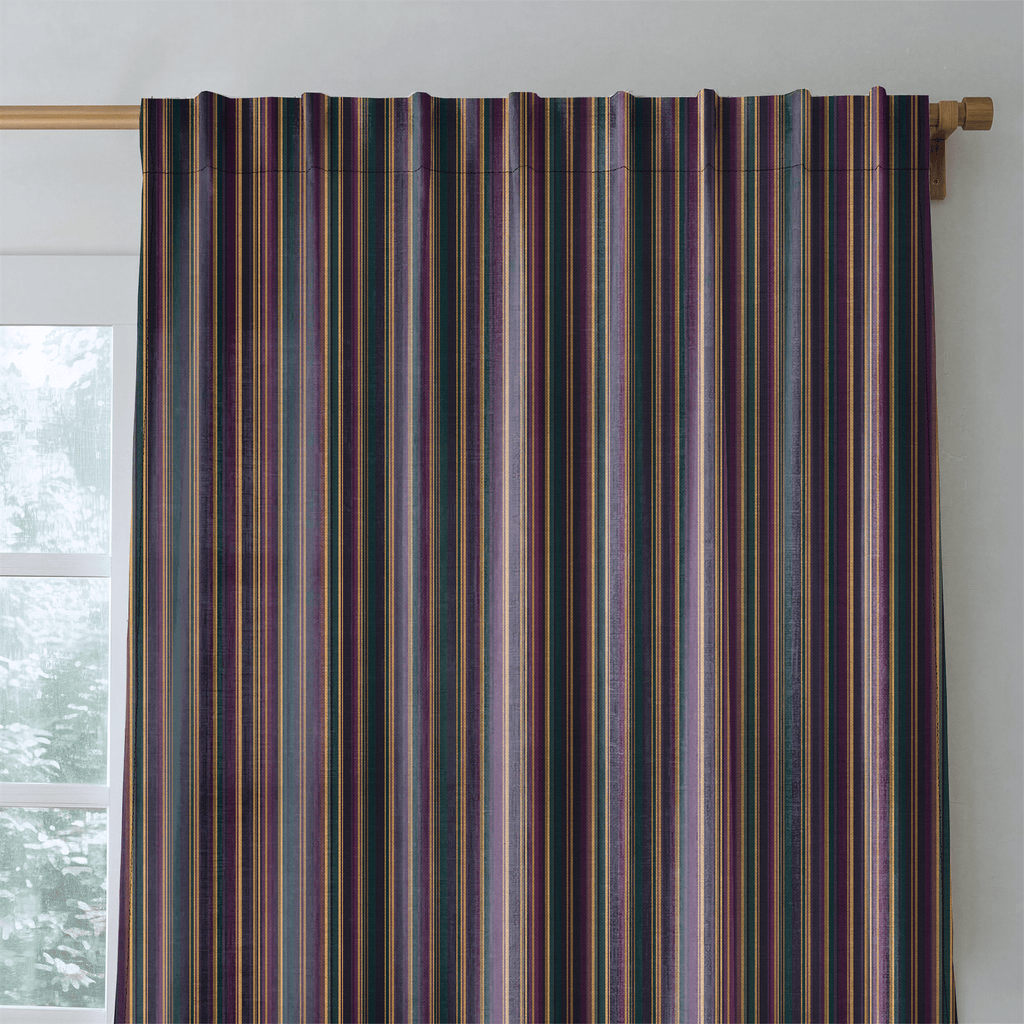 Mardi Stripes - Curtain Panel - The Drapery