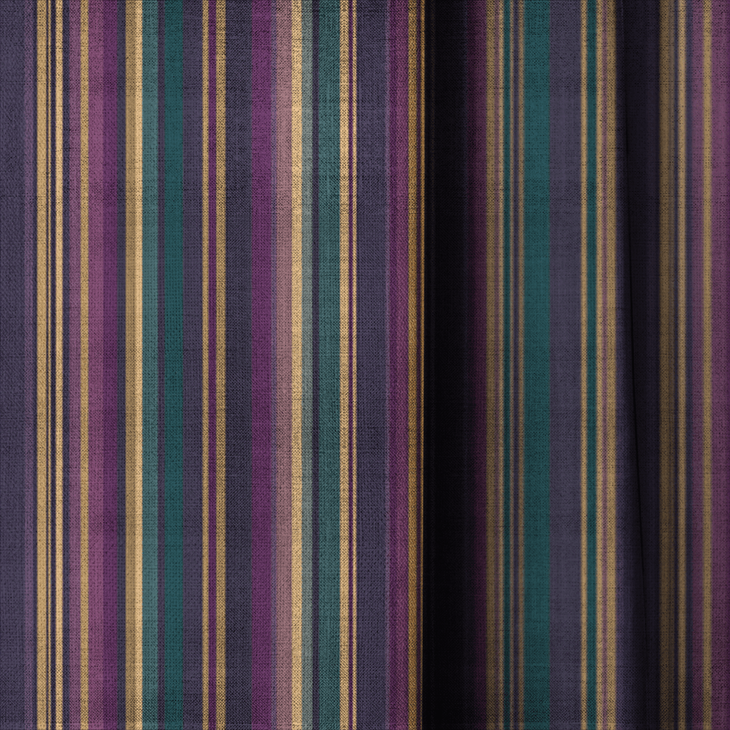 Mardi Stripes - Curtain Panel - The Drapery