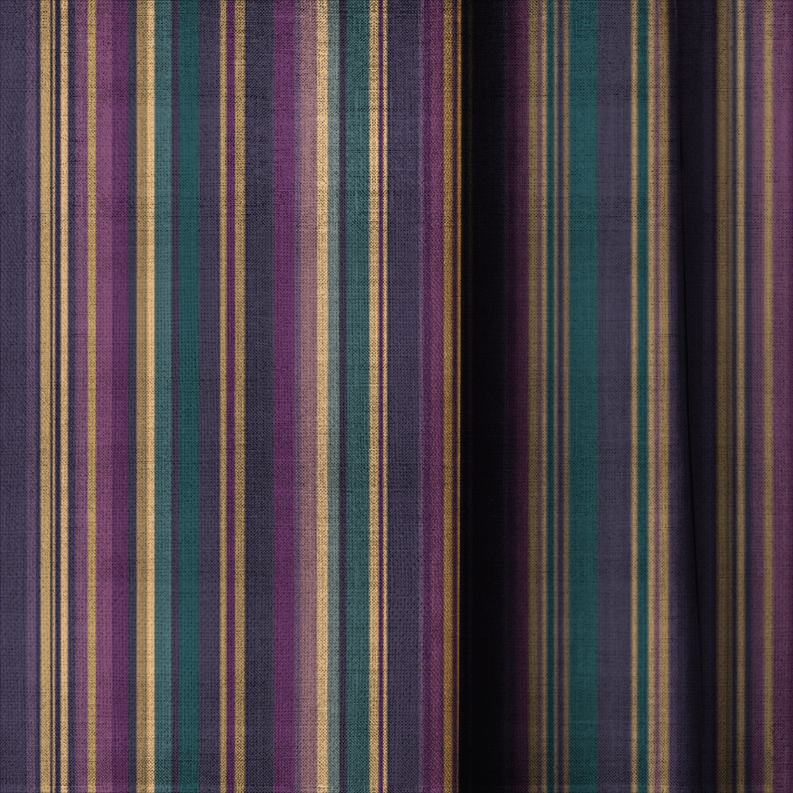 Mardi Stripes - Curtain Panel - The Drapery