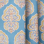 Maribel Blue - Curtain Panel - The Drapery