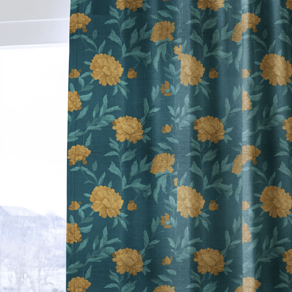 Marigold Manor - Curtain Panel - The Drapery