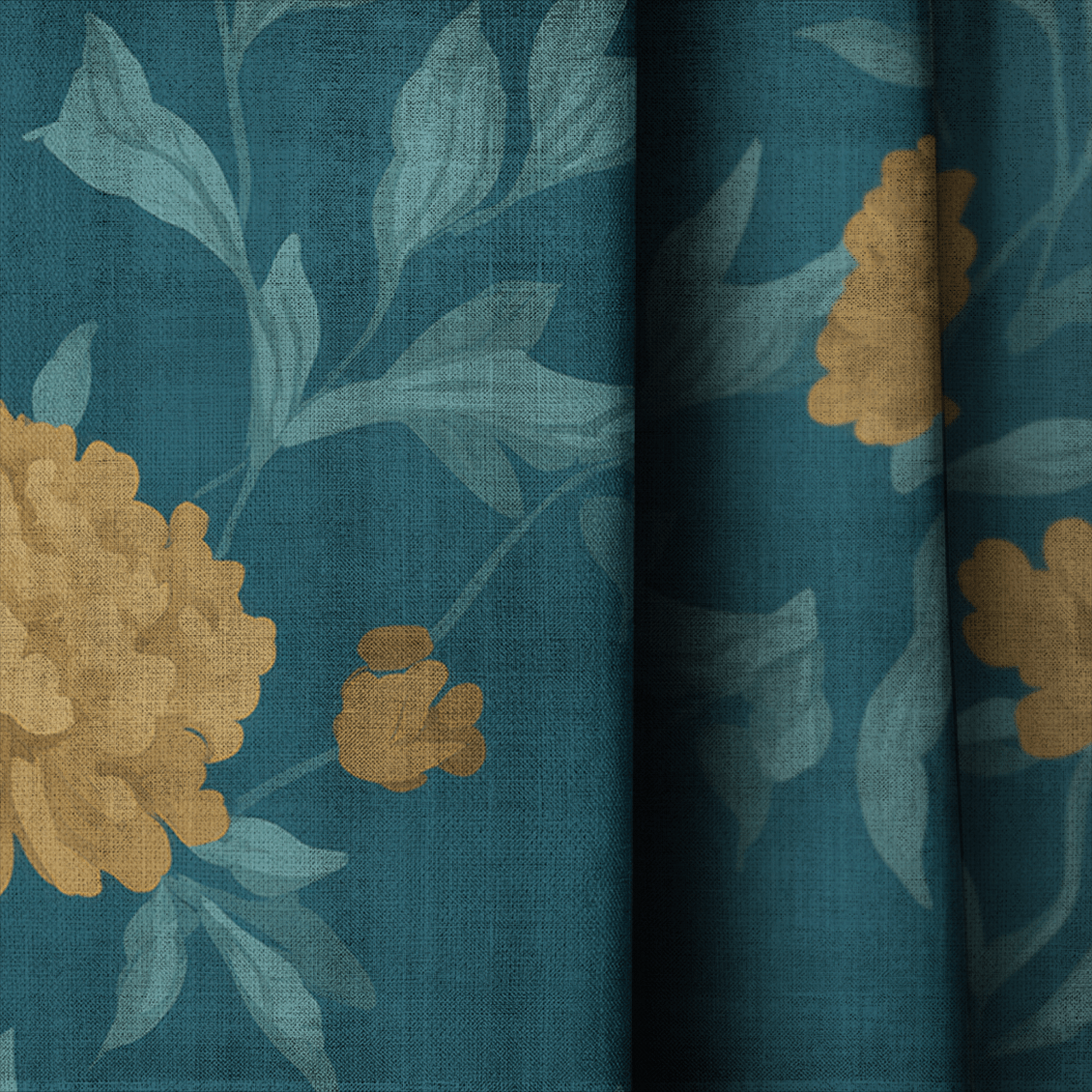 Marigold Manor - Curtain Panel - The Drapery