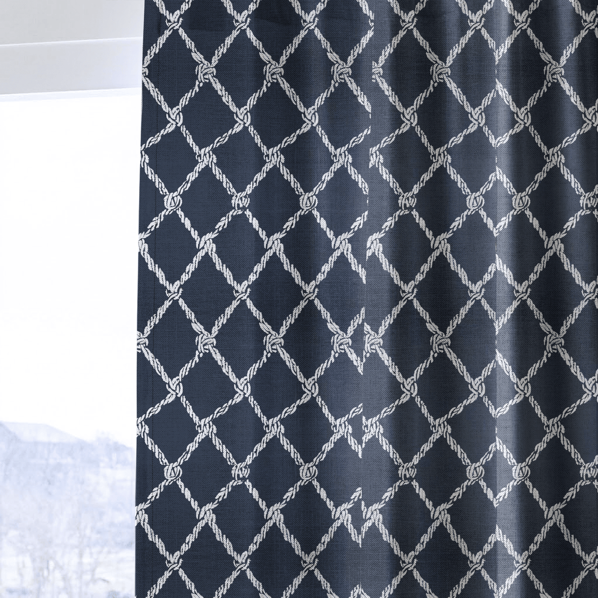 Mariner’s Net - Curtain Panel - The Drapery