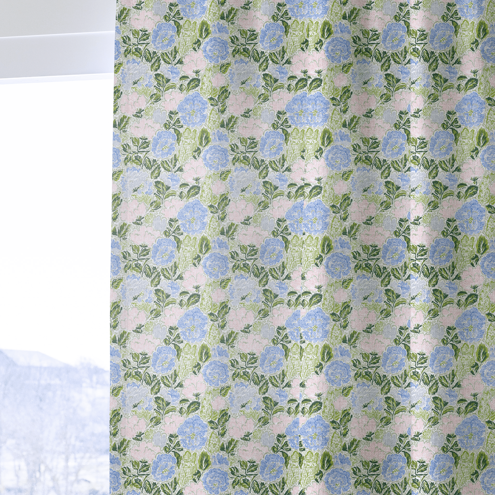 Maristelle Blossoms - Curtain Panel - The Drapery