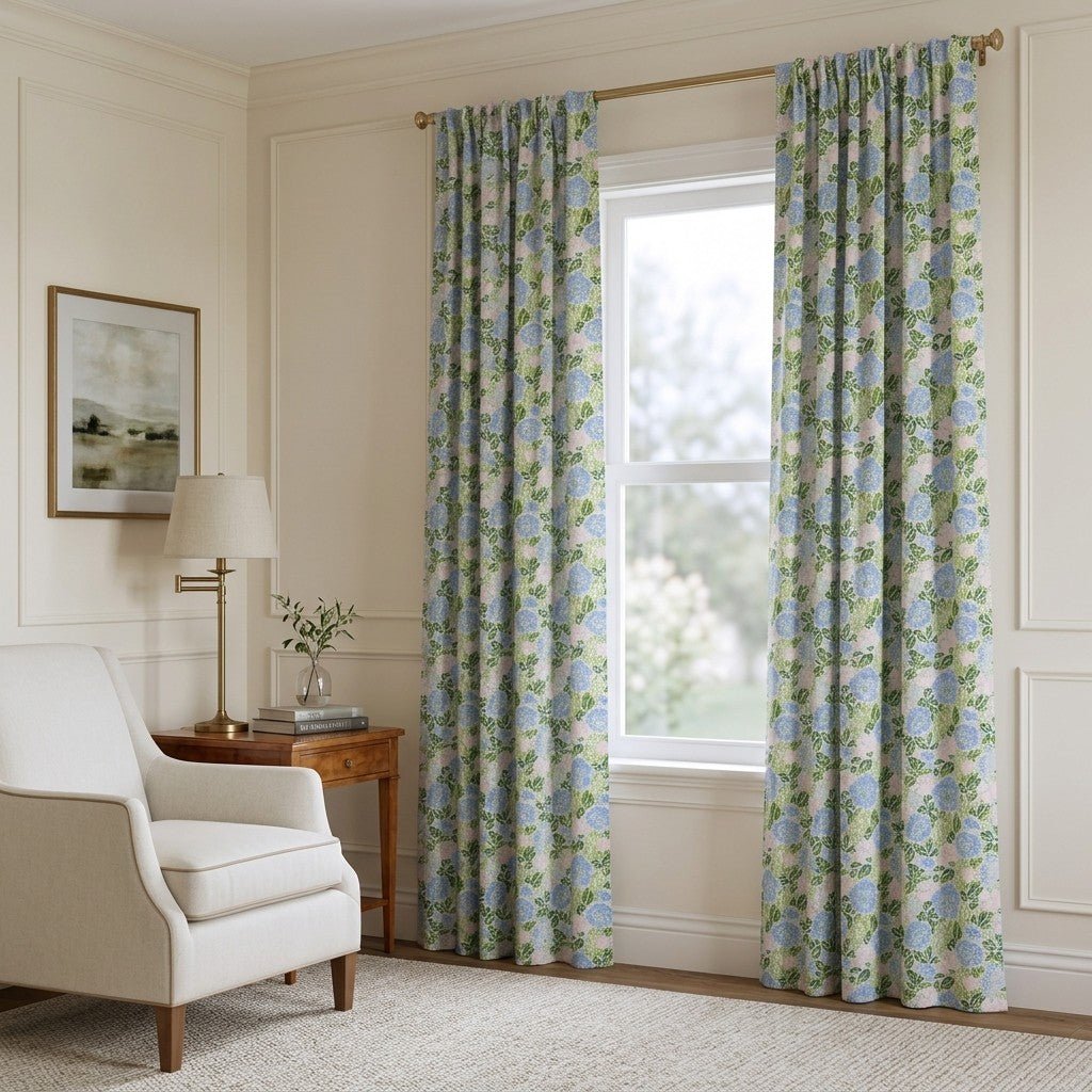 Maristelle Blossoms - Curtain Panel - The Drapery