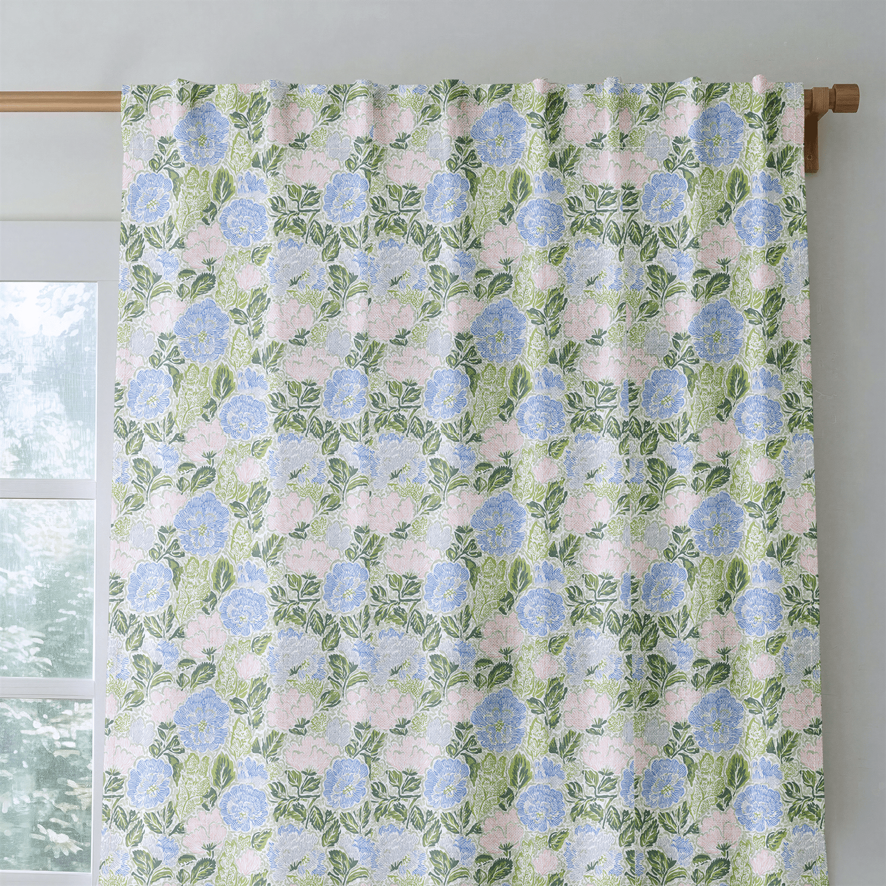 Maristelle Blossoms - Curtain Panel - The Drapery